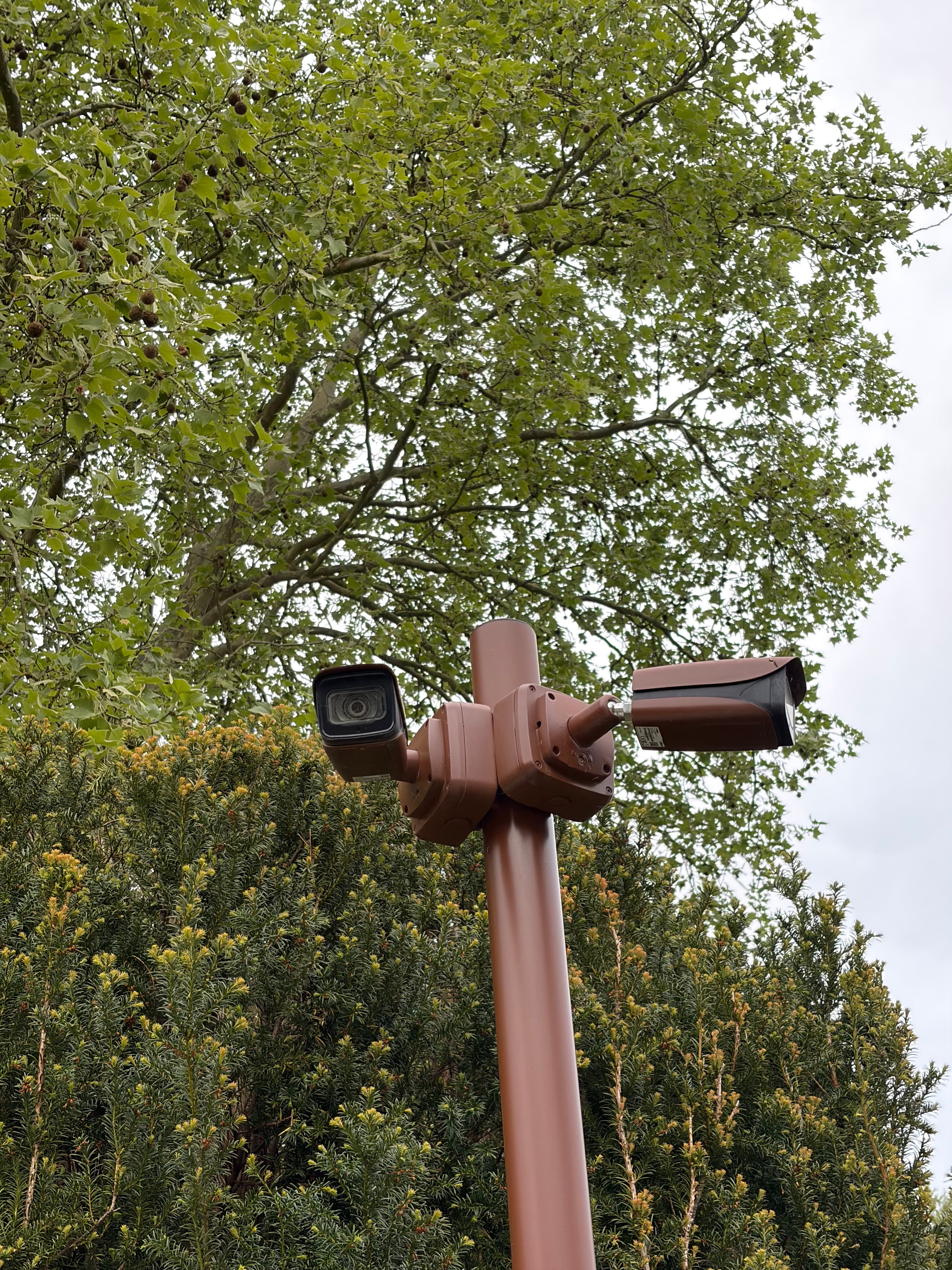 Installation caméra de surveillance extérieure — LW Security Compiègne