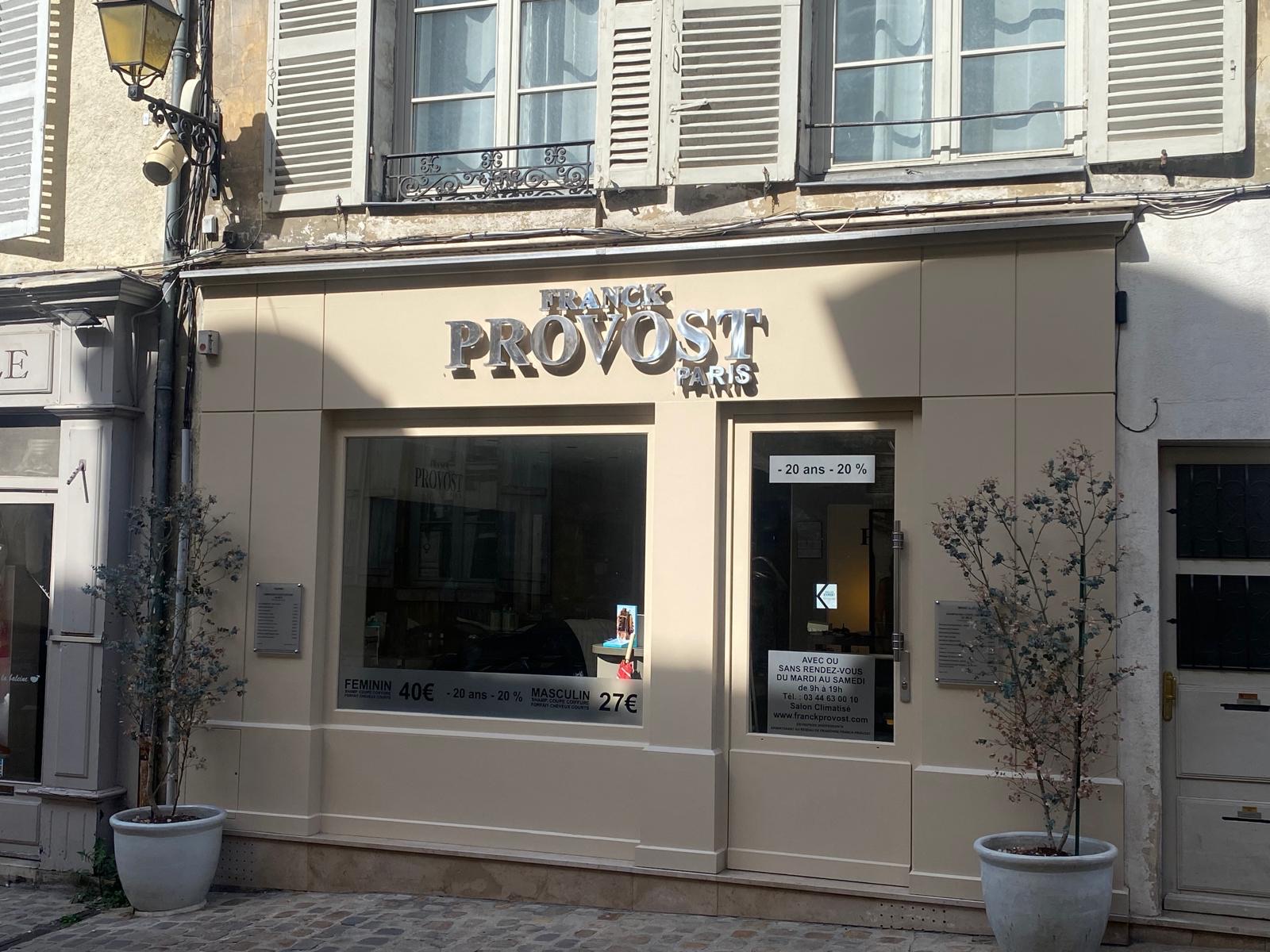 Franck Provost, salon de coiffure, Senlis (60)